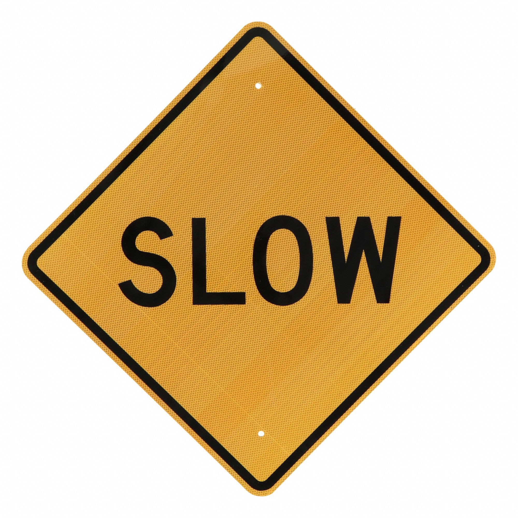 Traffic Sign: 24 in x 24 in Nominal Sign Size, Aluminum, 0.080 in, W42-8 MUTCD