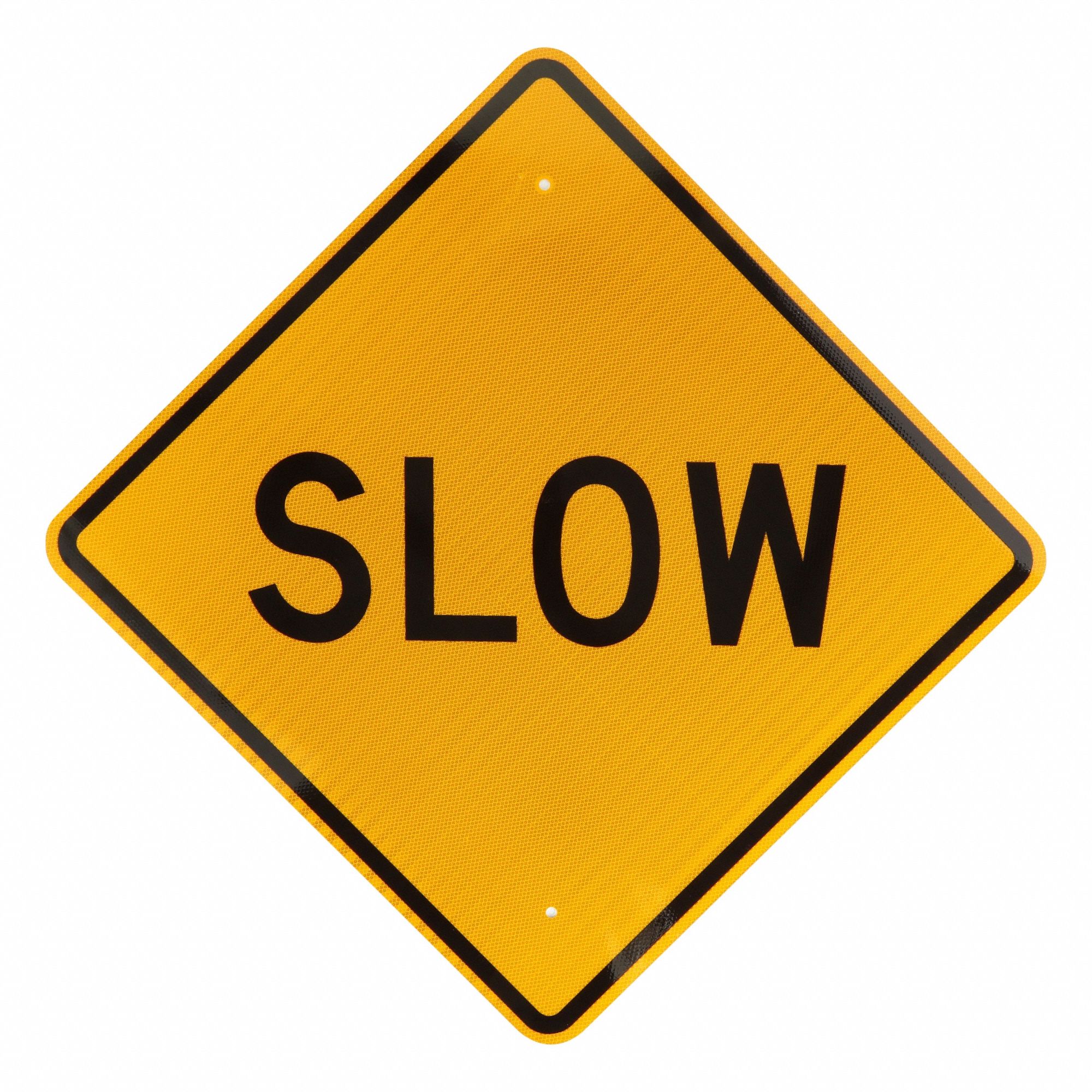 Traffic Sign: 30 in x 30 in Nominal Sign Size, Aluminum, 0.080 in, W42-8 MUTCD