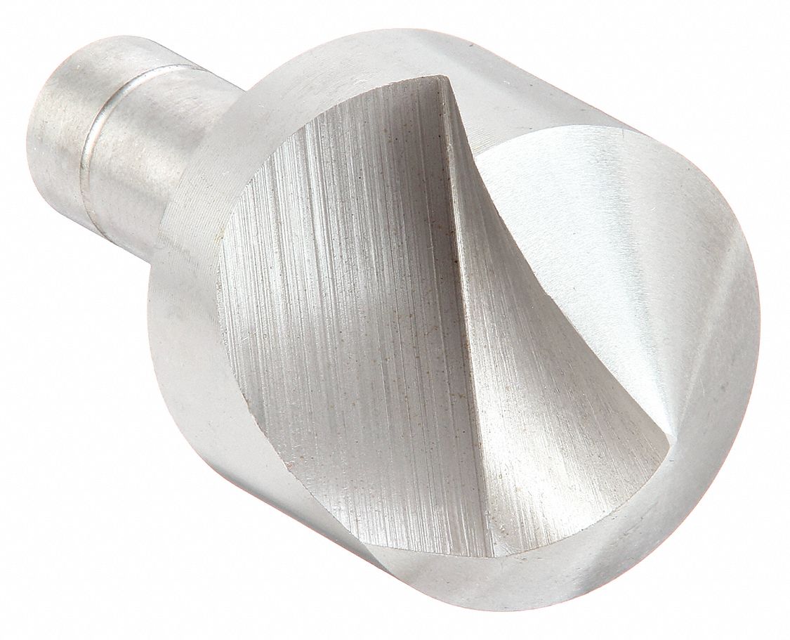 COUNTERSINK, ⅜ IN BODY DIAMETER, ¼ IN SHANK DIAMETER, BRIGHT/UNCOATED FINISH, 1¾ IN L