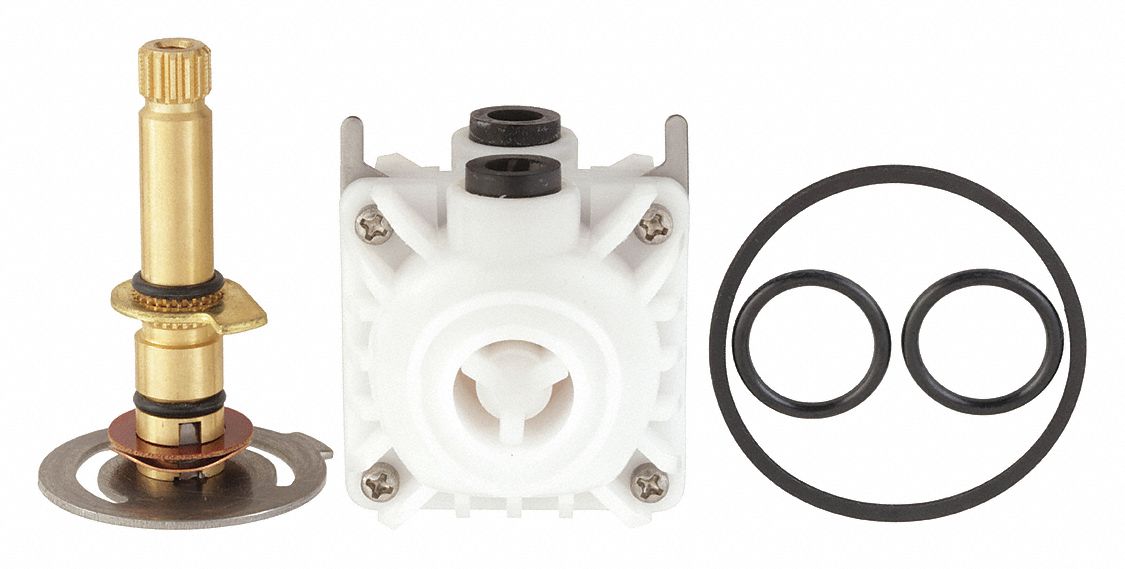 ACORN CARTRIDGE WITH STEM PLATE,ACORN,NORYL Tub and Shower Valves and