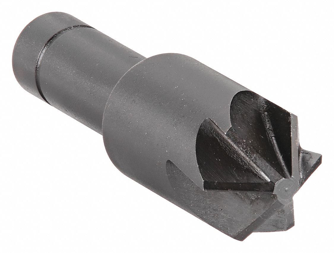 Countersink: 1 1/2 in Body Dia., 3/4 in Shank Dia., Bright (Uncoated) Finish, Cobalt