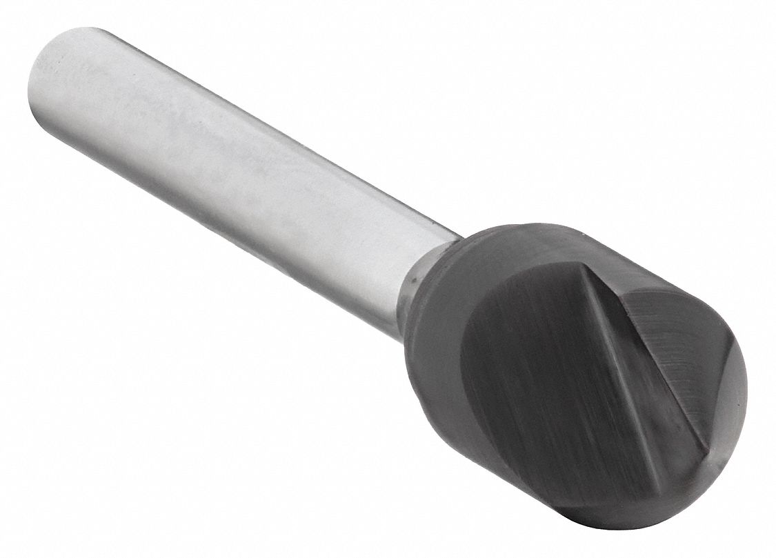 KEO Countersink: 5/8 in Body Dia., 5/8 in Shank Dia., TiAlN Finish, 2 1/4  in Overall Lg, Carbide
