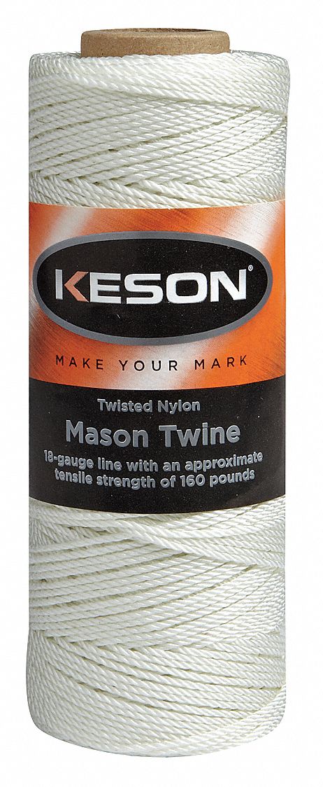 3ZZL4 - MASON TWINE 1090 FT L NYLON WHITE