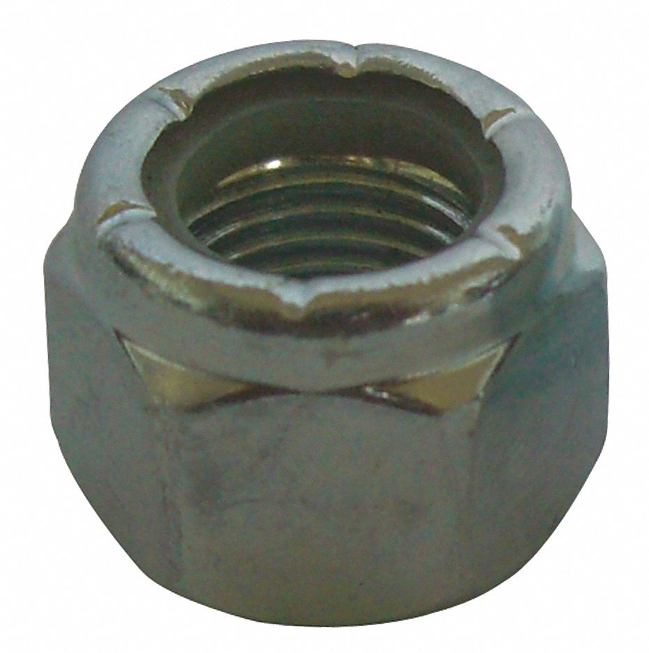 CLAVOS NACIONALES Tuerca de Seguridad M4 x 0.7mm, PK200 Tuercas