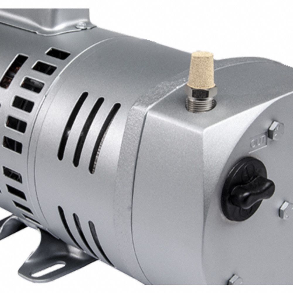 Vacuum Pump: 1 hp, 1 Phase, 100 to 110/200 to 240V AC/100 to 115/208 to 230V AC
