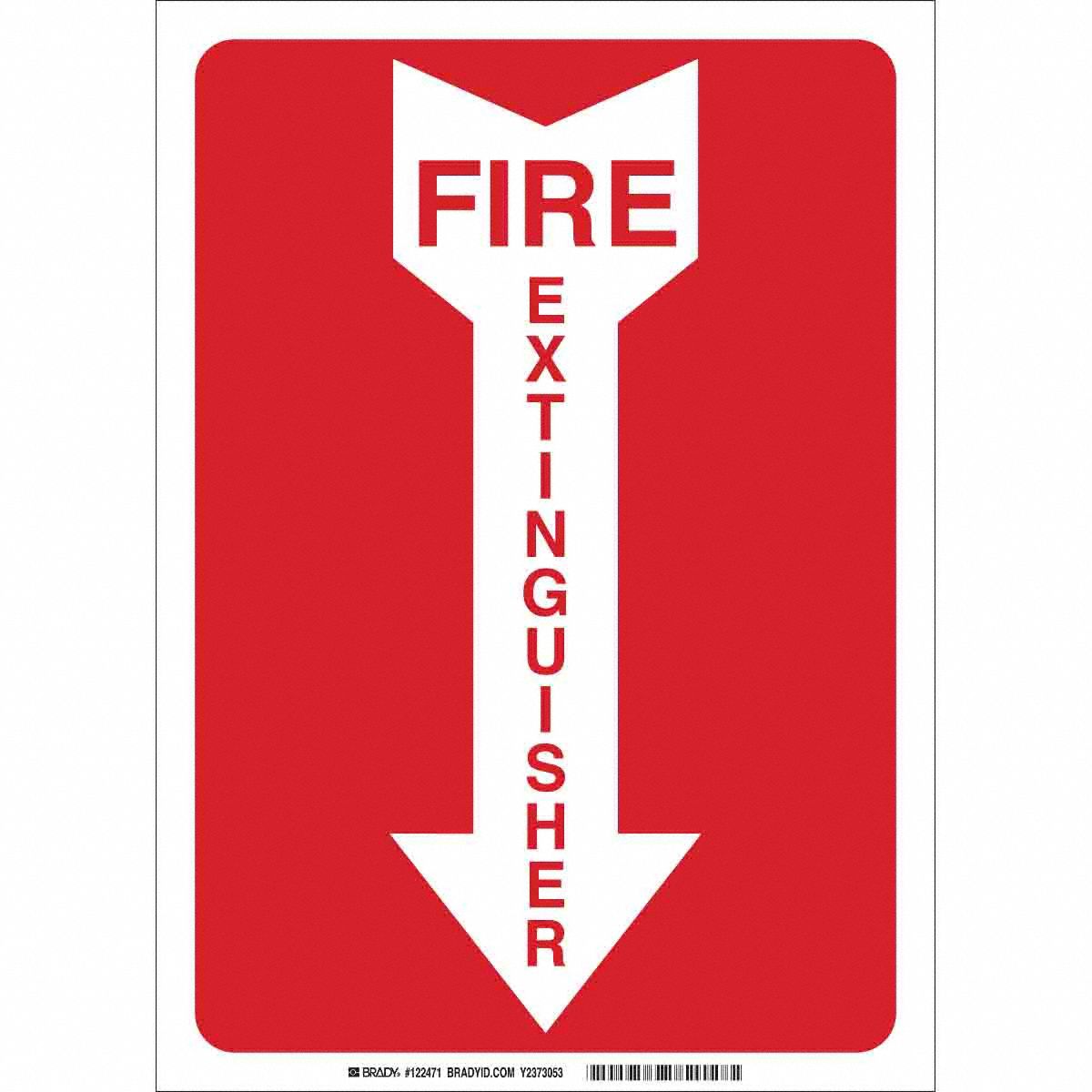 B55510H X7WRED/BLK/WHT FIRE EXTNGR