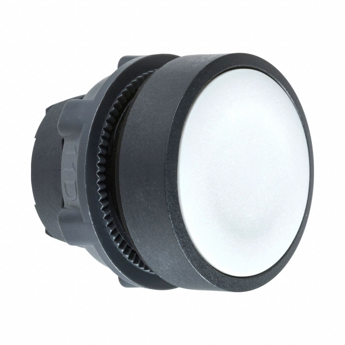 Flush Push Button: Gray, 22 mm Mounting Size, Non-Metallic, Momentary