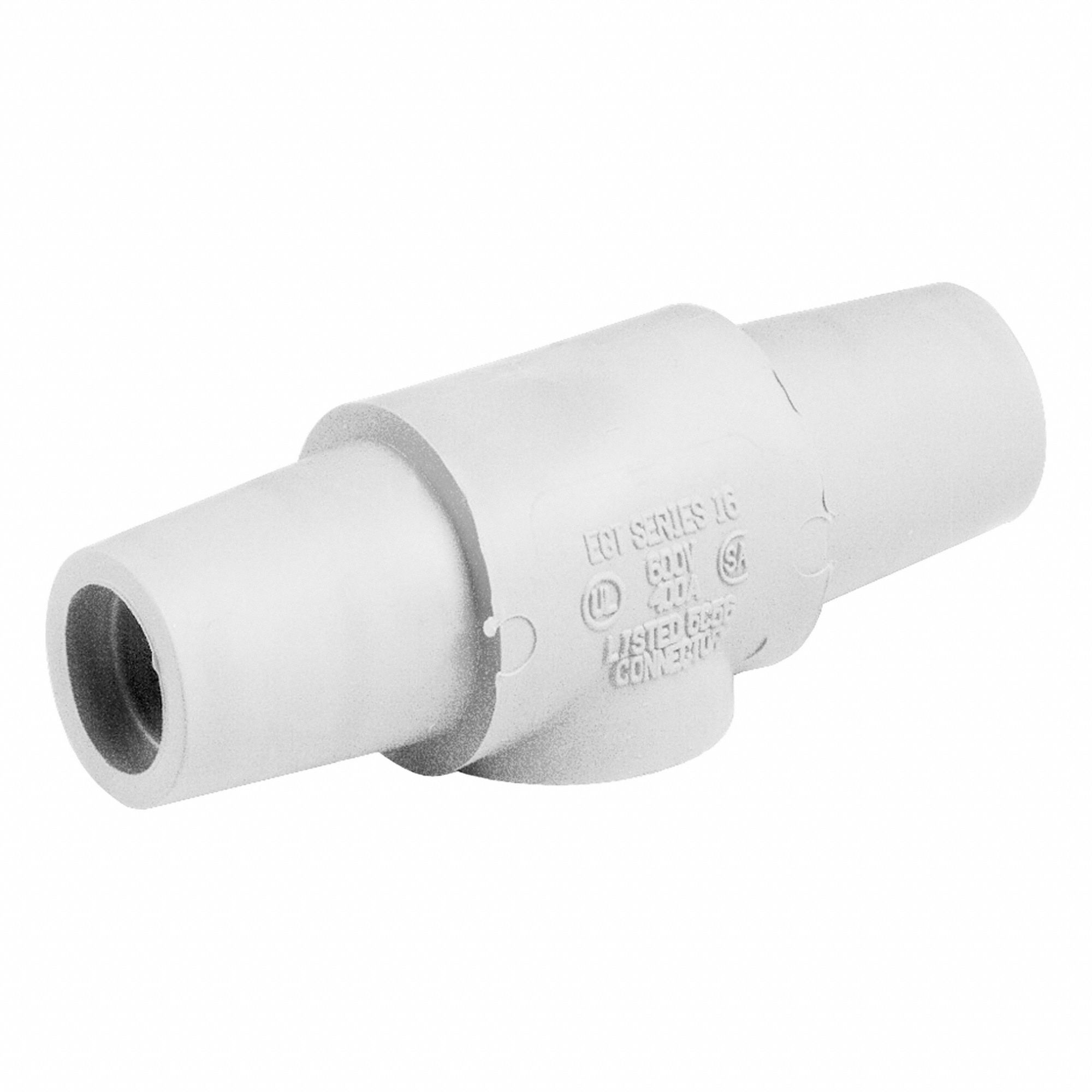 Gender Reversing Adapter: Female-Female, 400 A, White