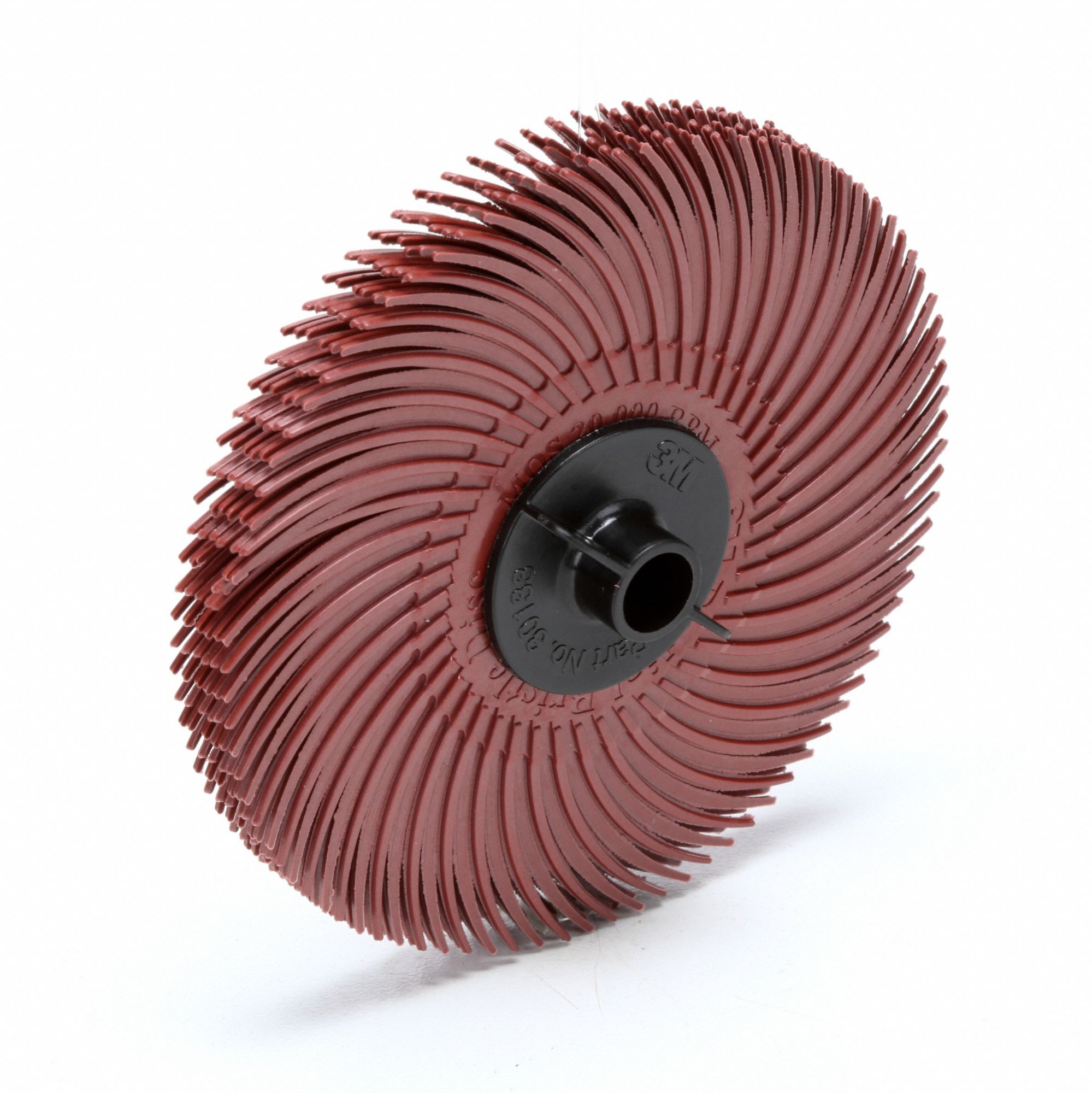 RADIAL BRISTLE DISC,3 IN DIA,PK40