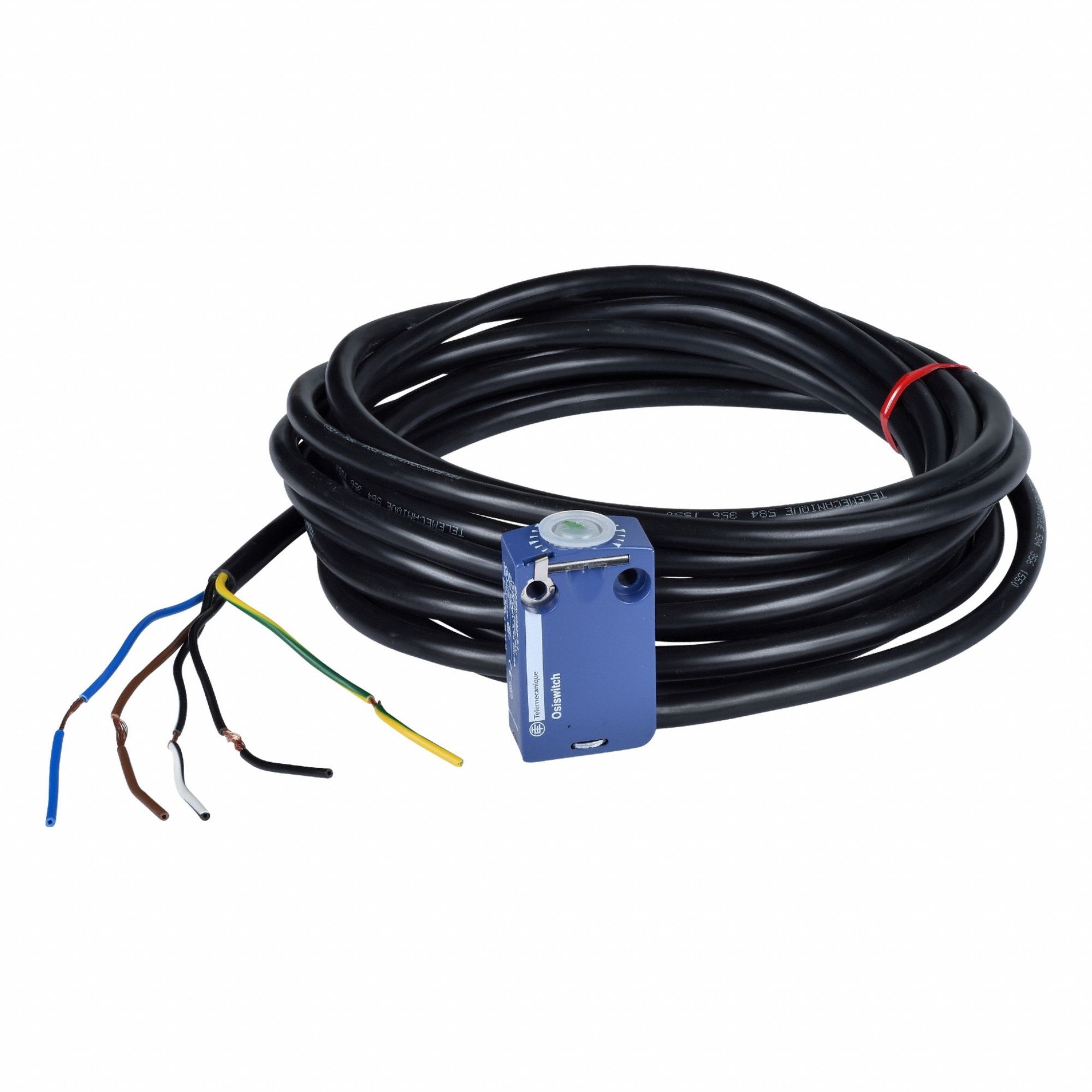 Miniature Limit Switch Body: EN50047 Body, 2 Mounting Holes, 1NO/1NC, Metallic