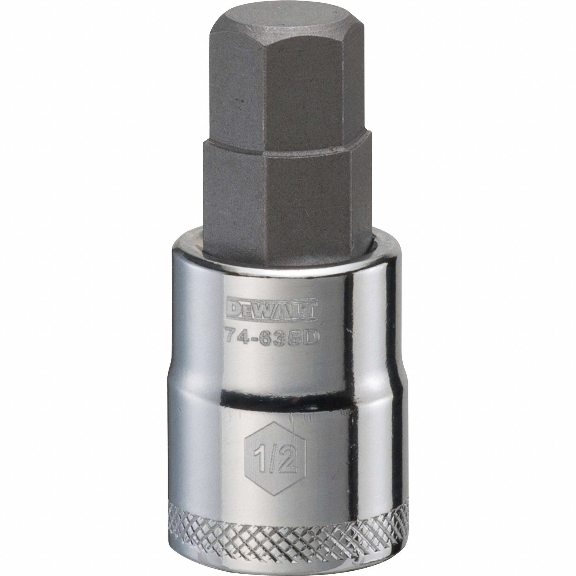 Drive Hex Bit Socket 3/8in 1/2in SAE