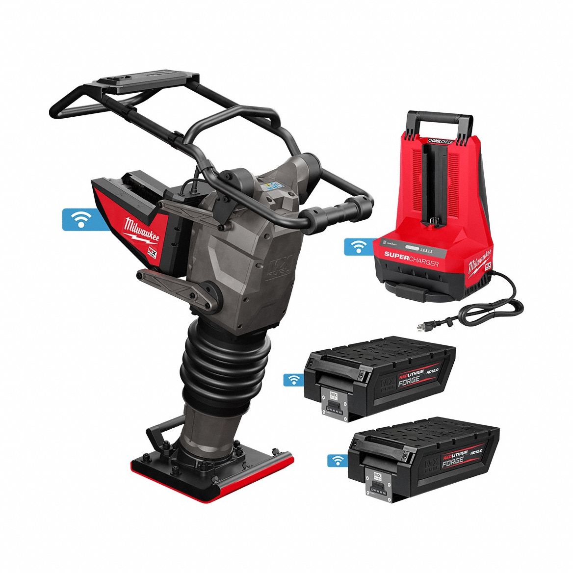 Rammer Kit: HD12.0 Platform, 13 3/4 in Plate Lg, 11 in Plate Wd, 3799 lbf