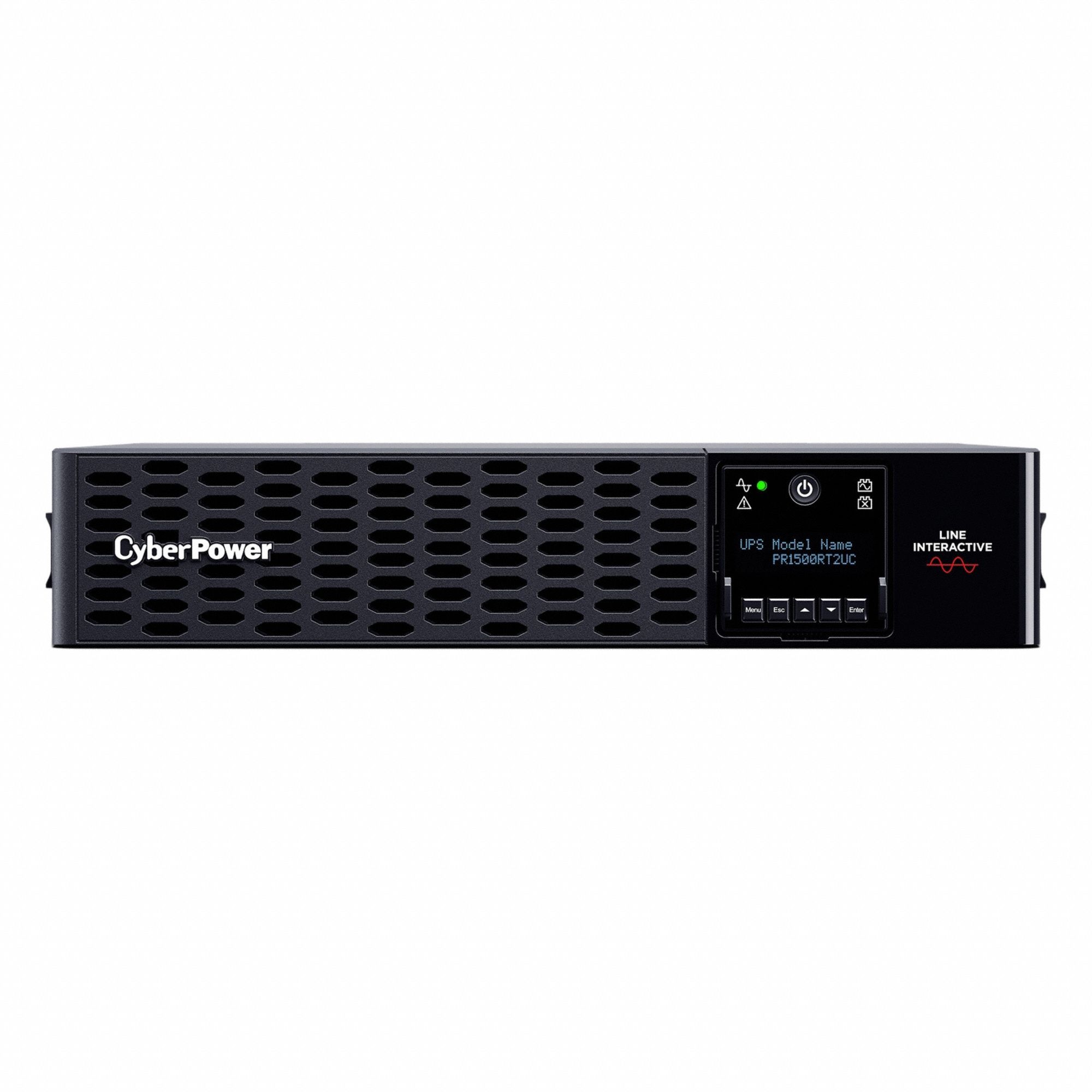 UPS System: Single Phase, 1, 500 VA Power Rating, 100 V AC_125 V AC Input, 5-15P