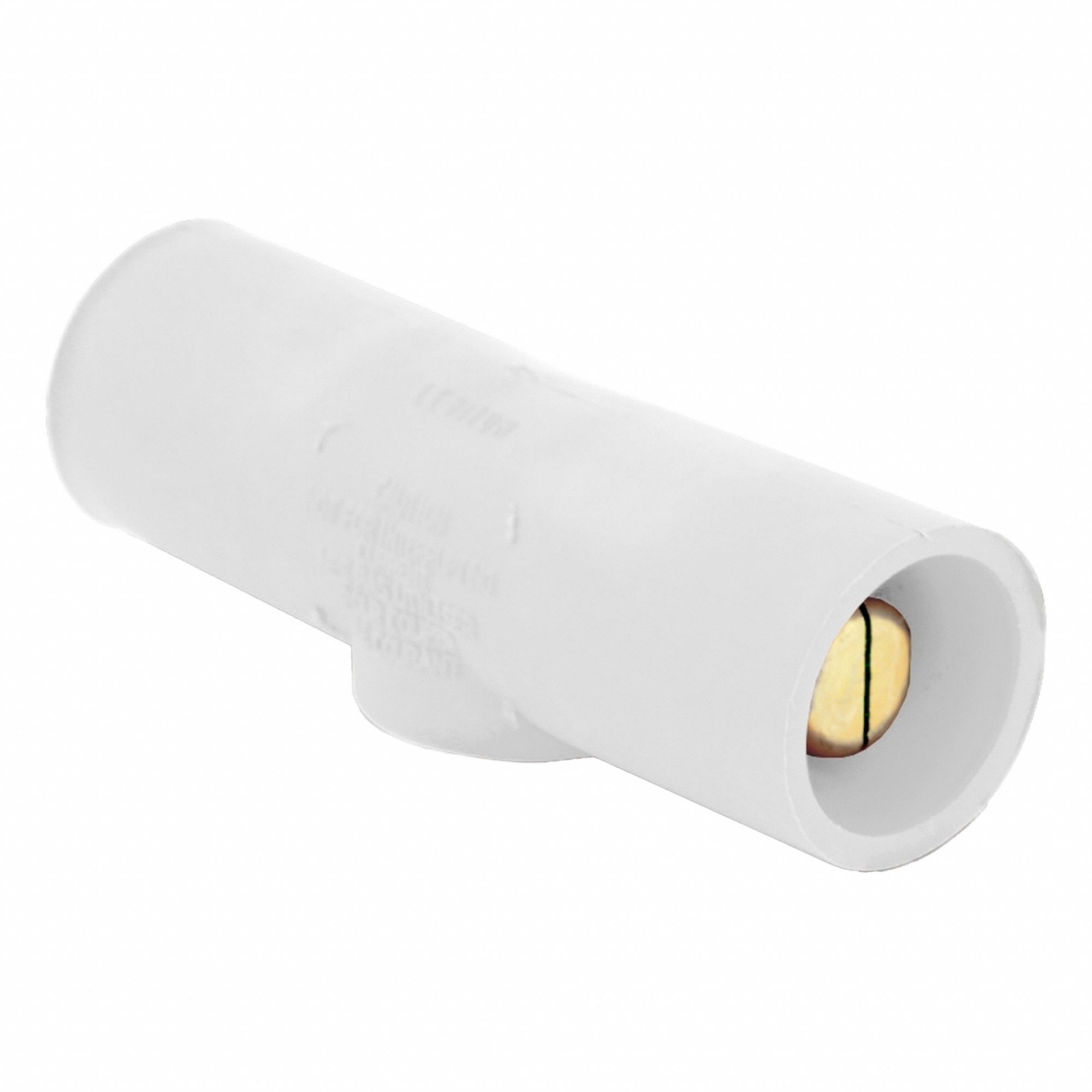 Gender Reversing Adapter: Male-Male, 400 A, White