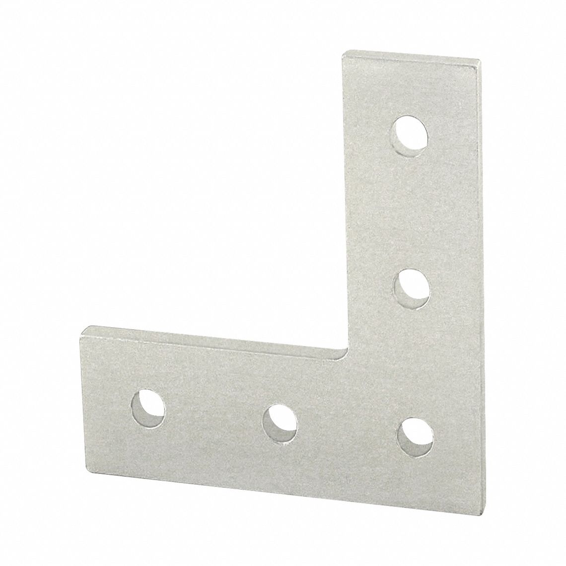 T-SlotFrmingConnector Alum Slvr 90mm 4mm