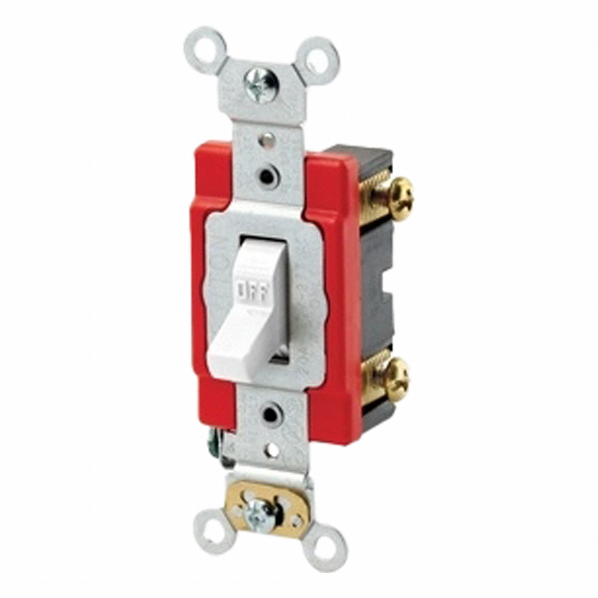 Wall Switch 2 hp Toggle 20 A White