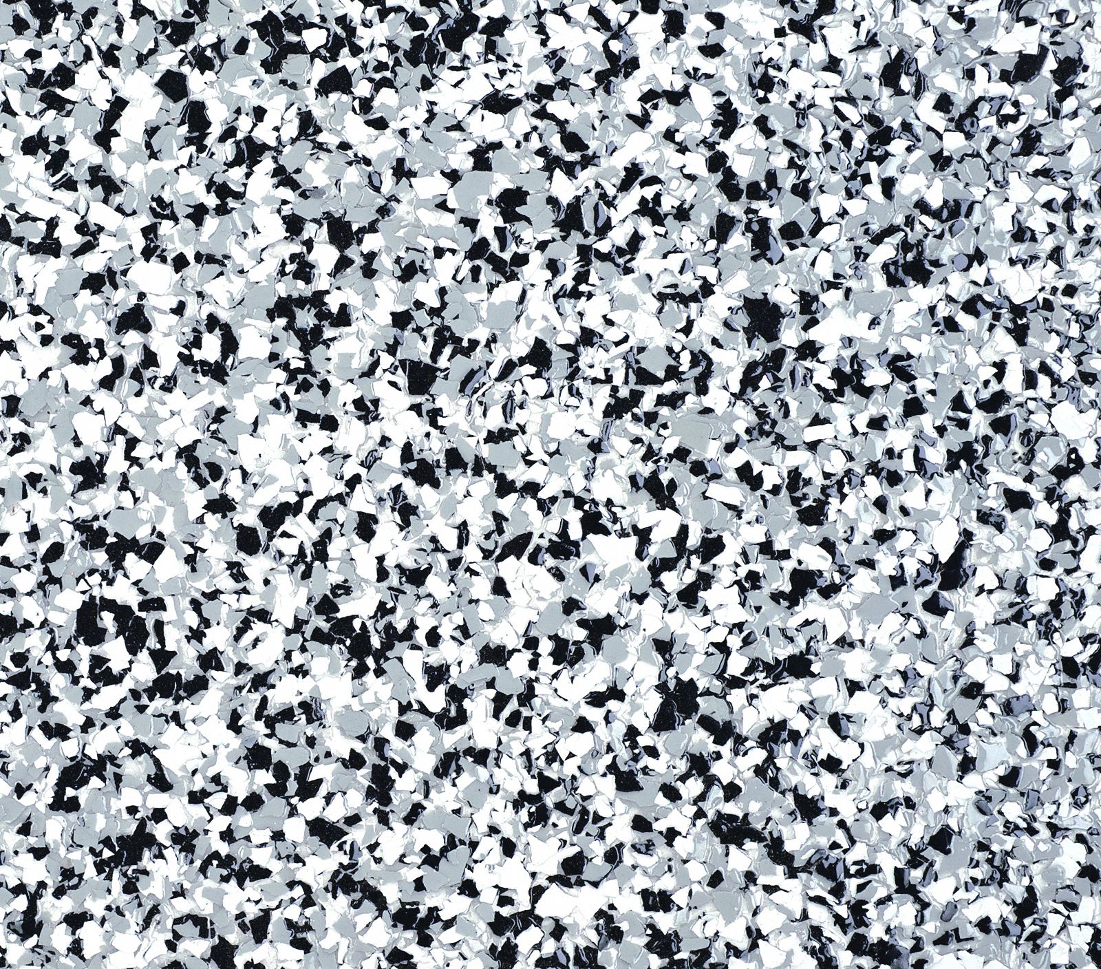 Floor Chips: Black/Gray/White,