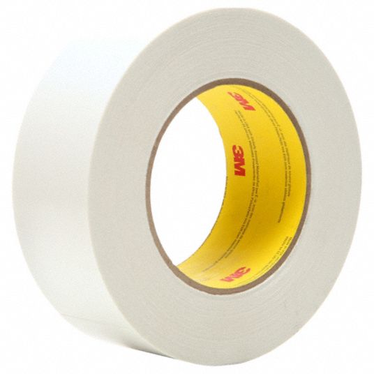 White, 1/2 in x 60 yd, Double-Sided Splicing Tape - 48UV71