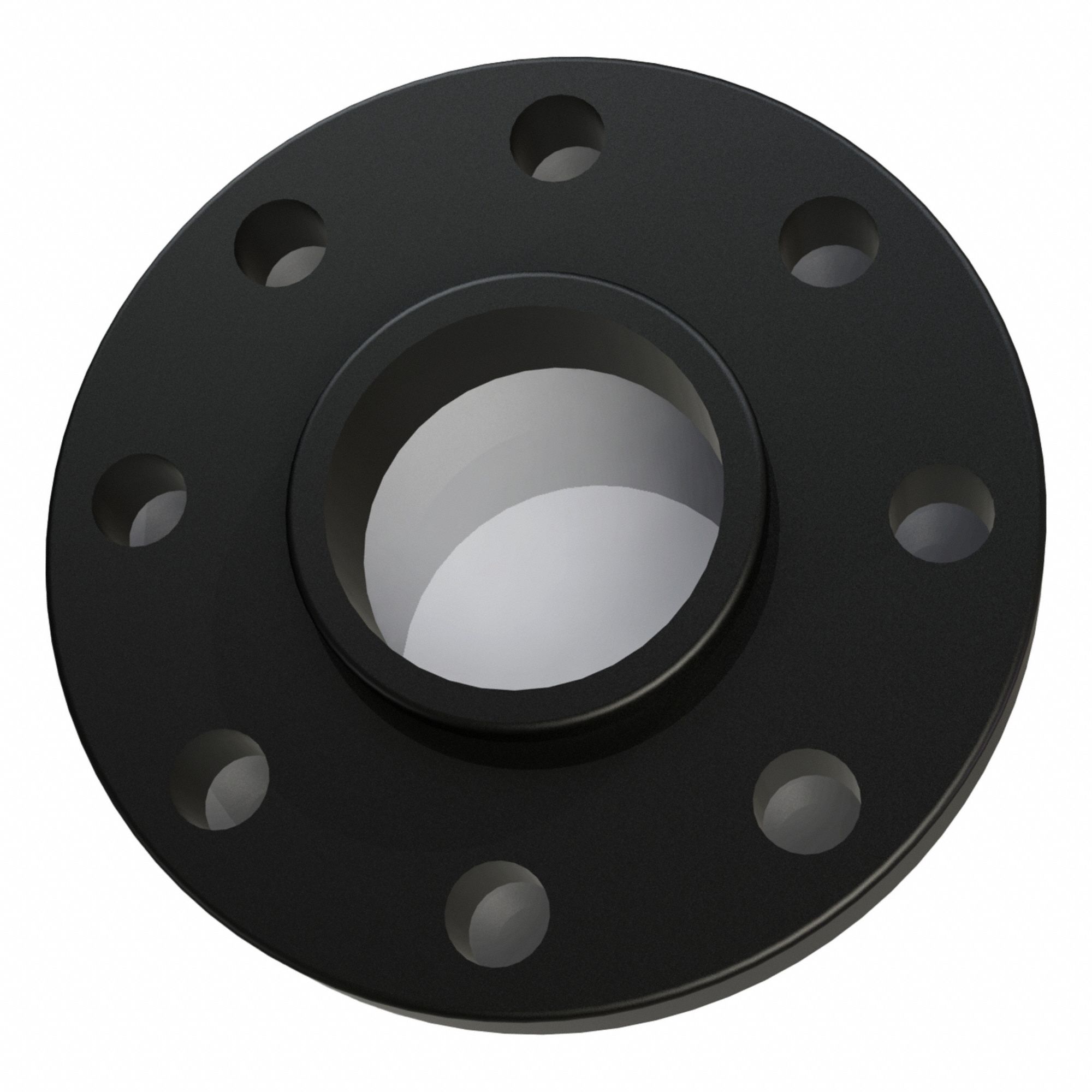 Slip on Flange: Carbon Steel, Reducing Slip On Flange, 3 in Pipe Size, 150