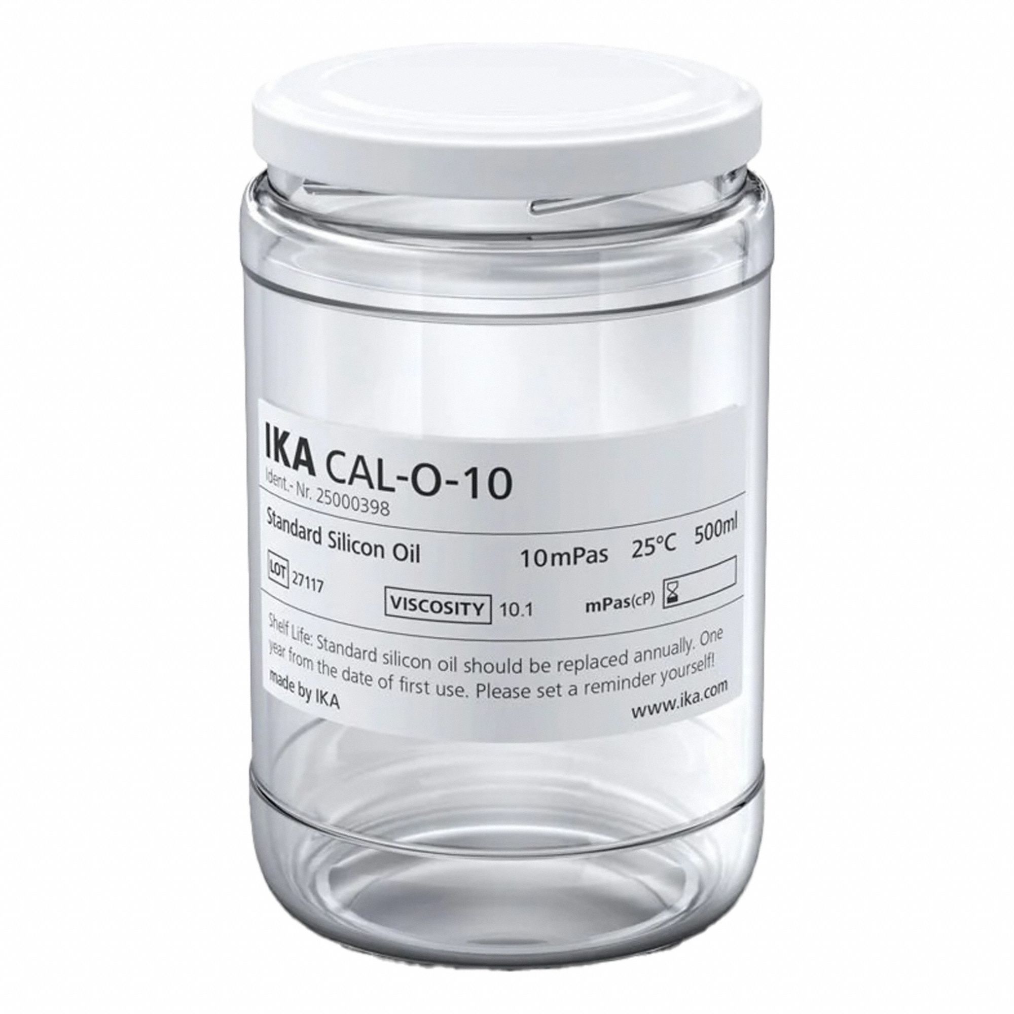 Viscosity Standard - Silicon Oil Rotational Viscometer Calibration Checks