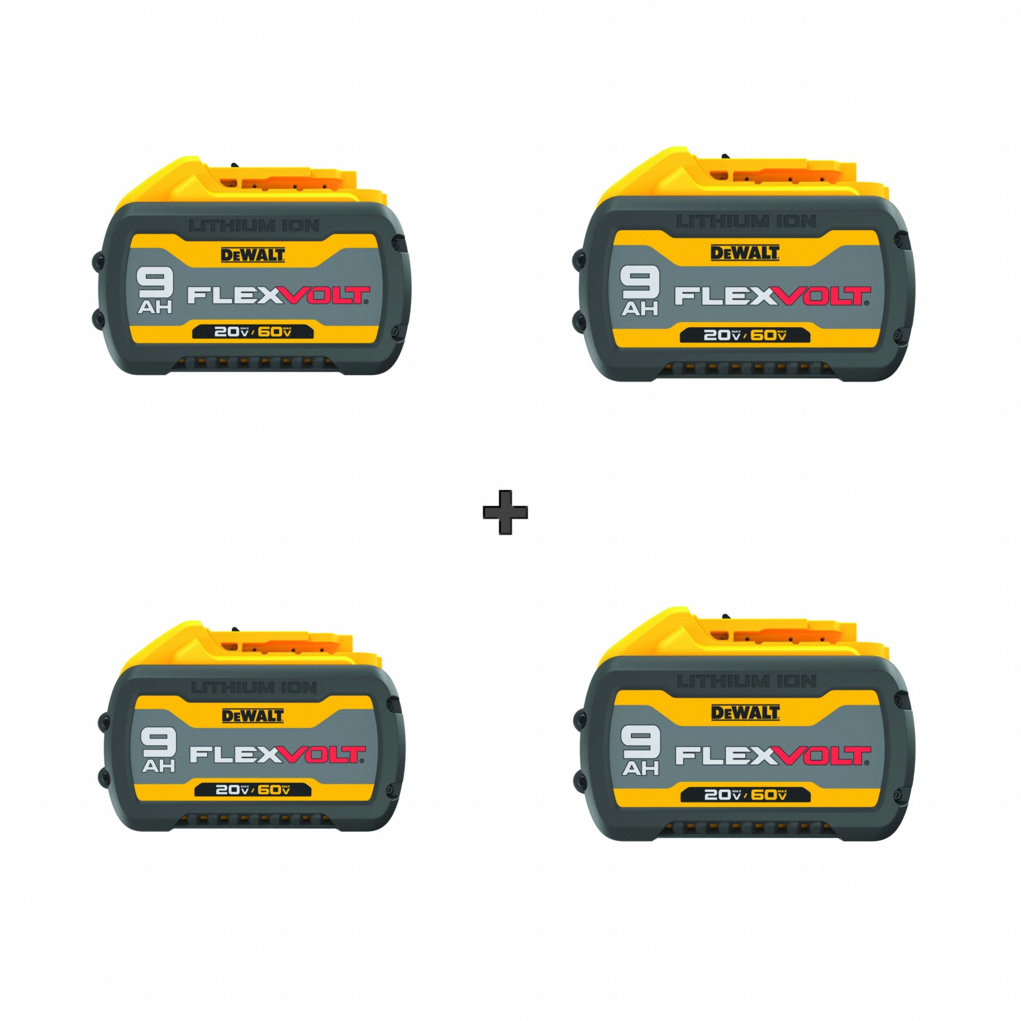 Batteries, 60V Flexvolt 9.0 Ah, PK4