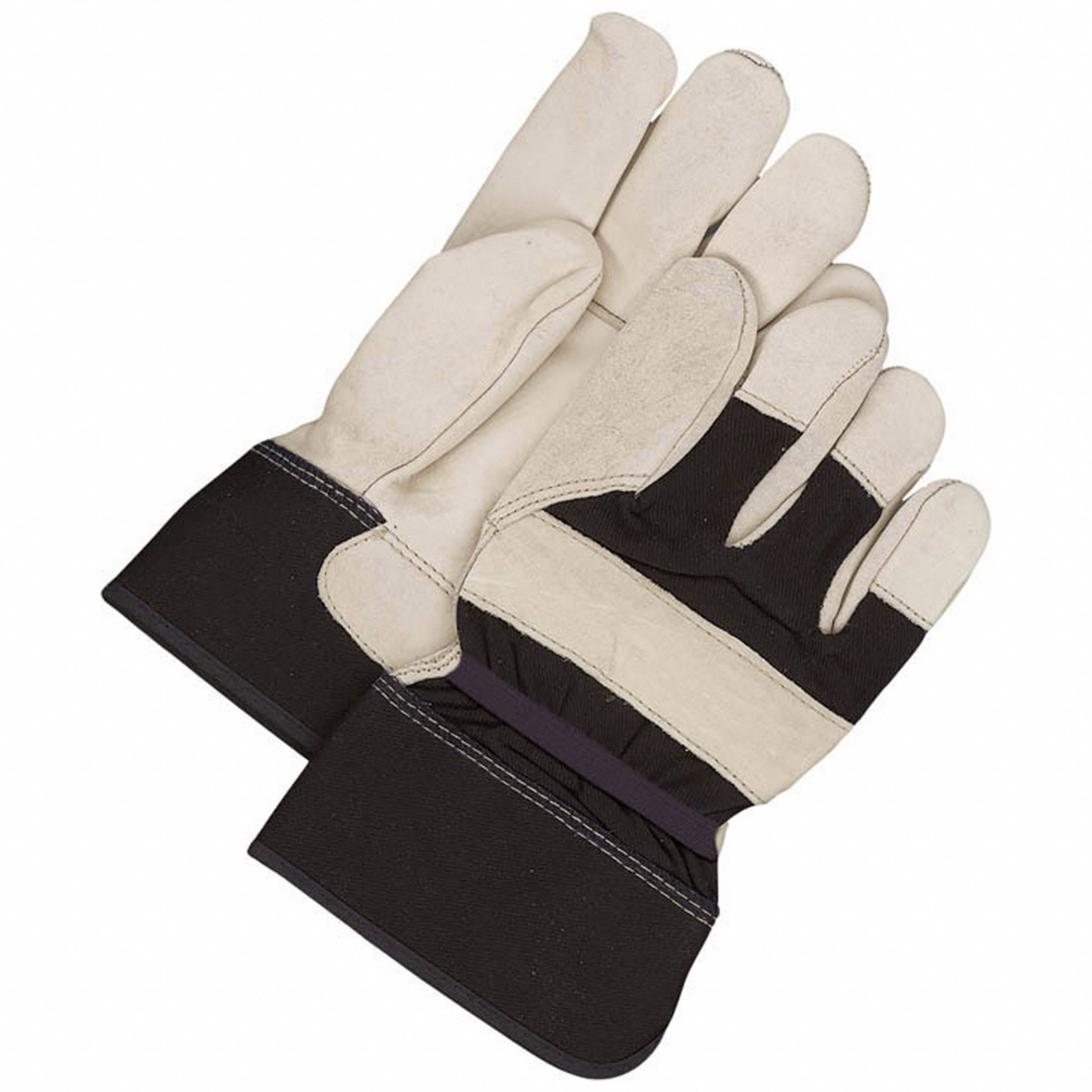 LEATHER GLOVES,10 IN L,SZ UNIVERSAL,PR