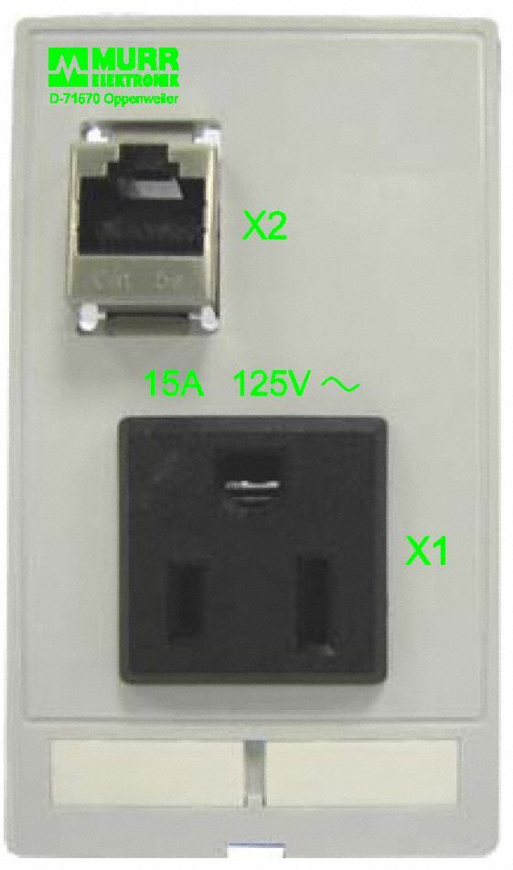 Combination Insert: RJ45 Cat5E, NEMA 5-15, 125 V AC Socket Volt Rating, 51 mm x 88 mm
