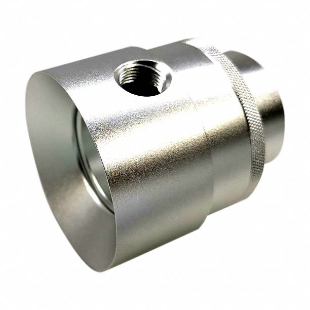 Air Amplifier: Stainless Steel, 26 scfm Air Consumption, 344 scfm Air Output Volume @ 80 psi, Adj