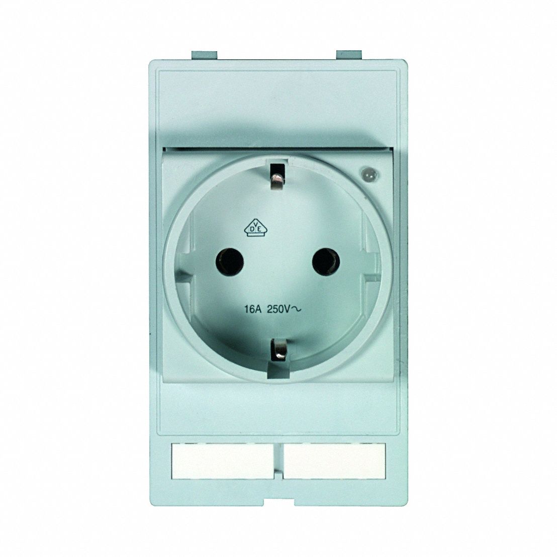Socket Insert: Germany VDE, 250 V AC Socket Volt Rating, 51 mm x 88 mm
