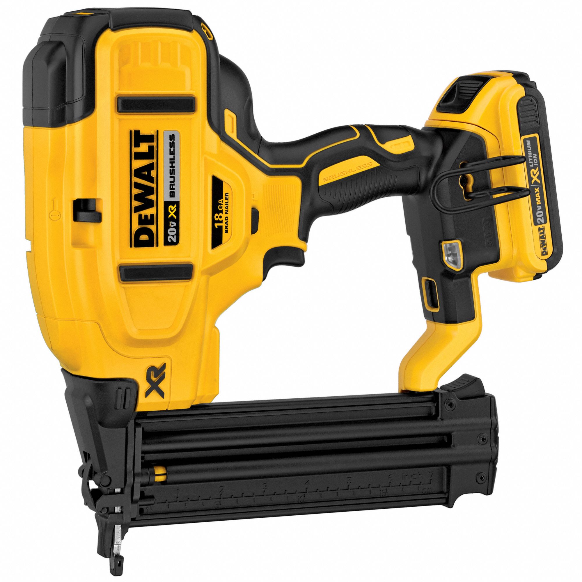 DEWALT Cordless, Nail Gun, 20V DC - 400A03|DCN680D1 - Grainger