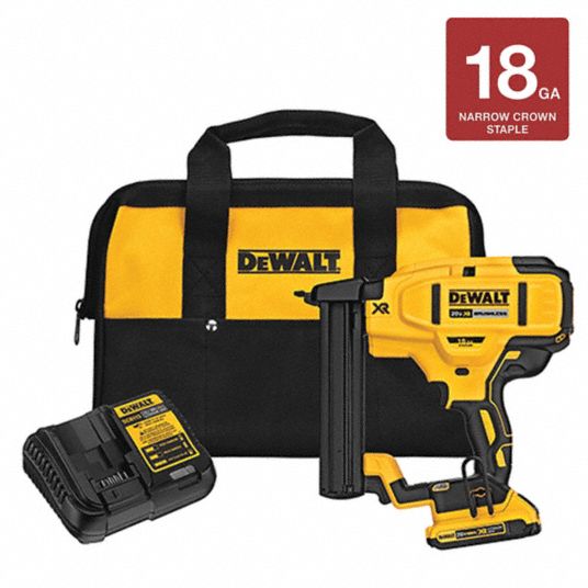 DEWALT Cordless, Staple Gun, 20V DC 400A05DCN681D1 Grainger