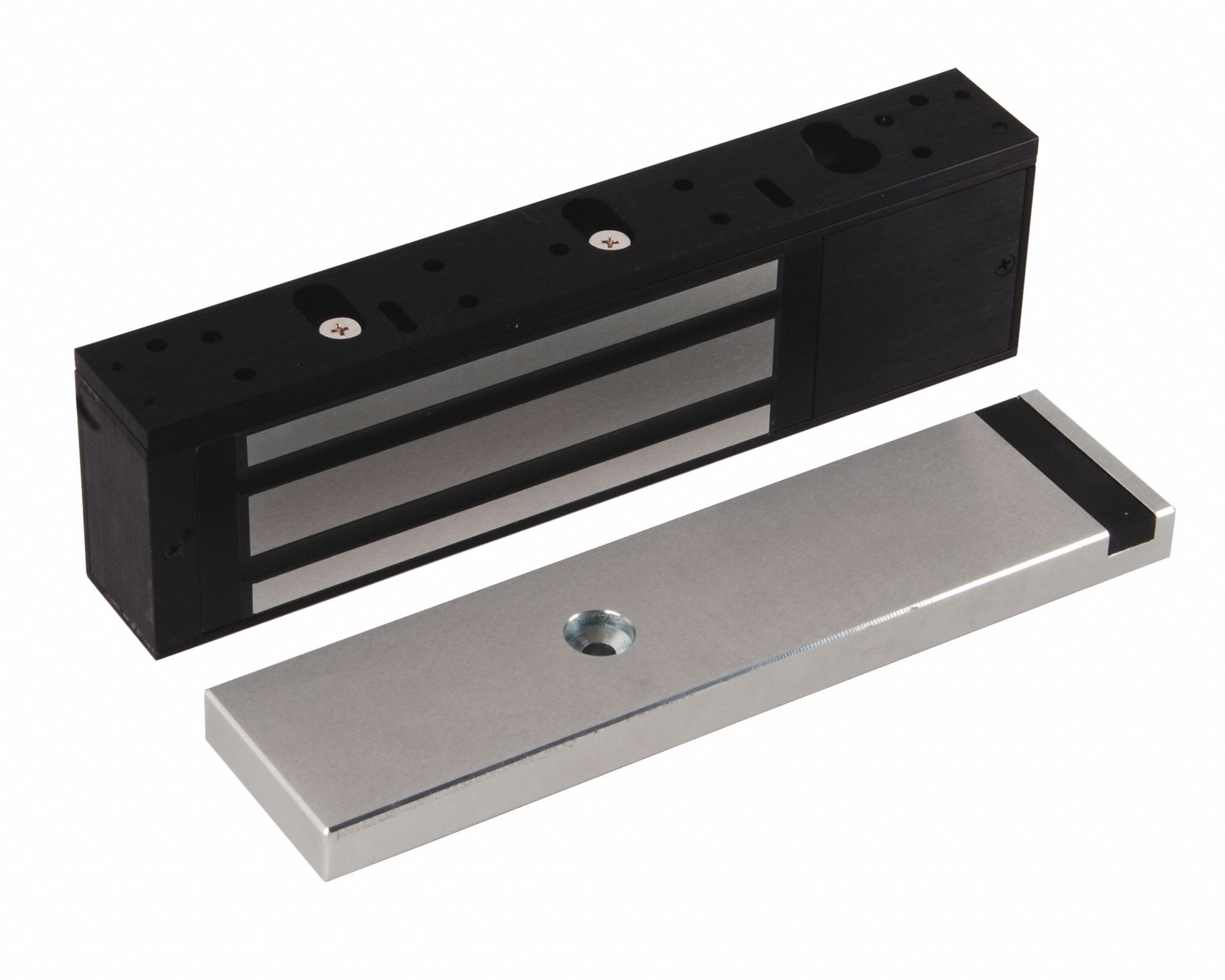 Electromagnetic Lock: 10 1/2 in Lg, 2 7/8 in Wd, 1 5/8 in Ht