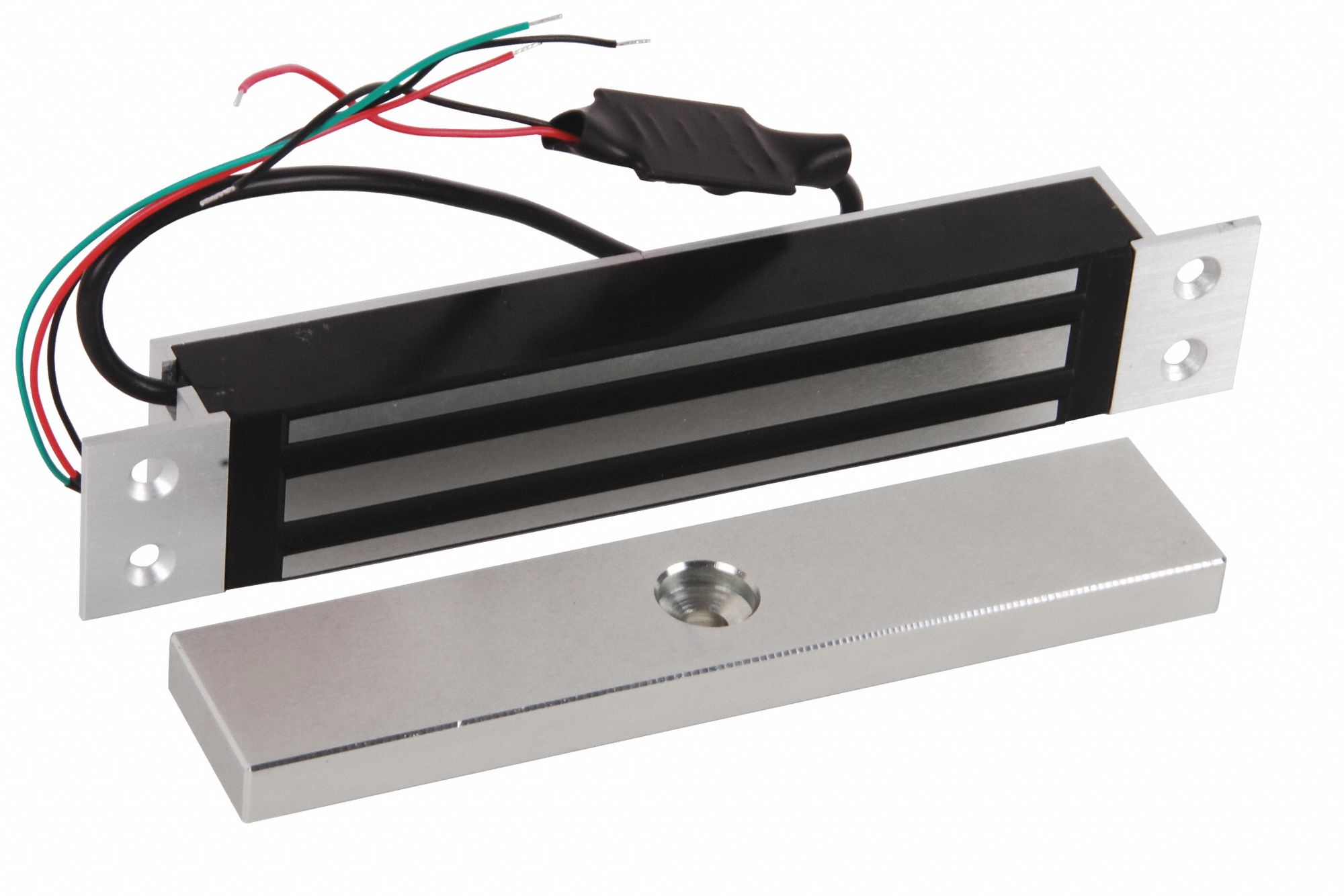 Electromagnetic Lock: 9 in Lg, 1 1/2 in Wd, 1 1/16 in Ht