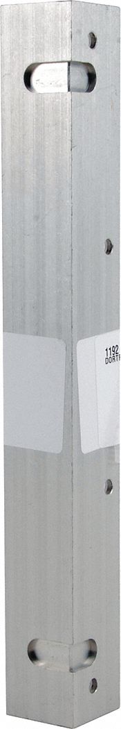 Angle Bracket: 12 1/2 in Lg, 1 1/2 in Wd, 1 1/2 in Ht