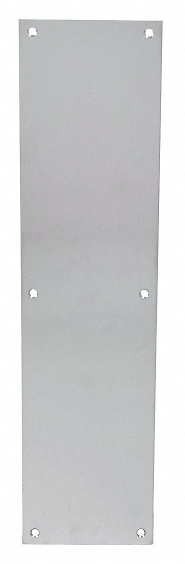 DOOR PUSH PLATE 3.5X15 