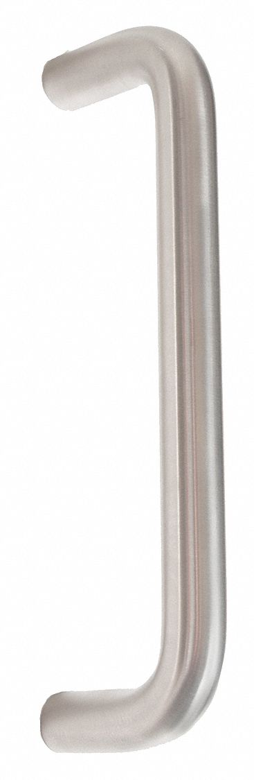 Pull Handle: 0.75 in Wd, 10.75 in Ht, Aluminum