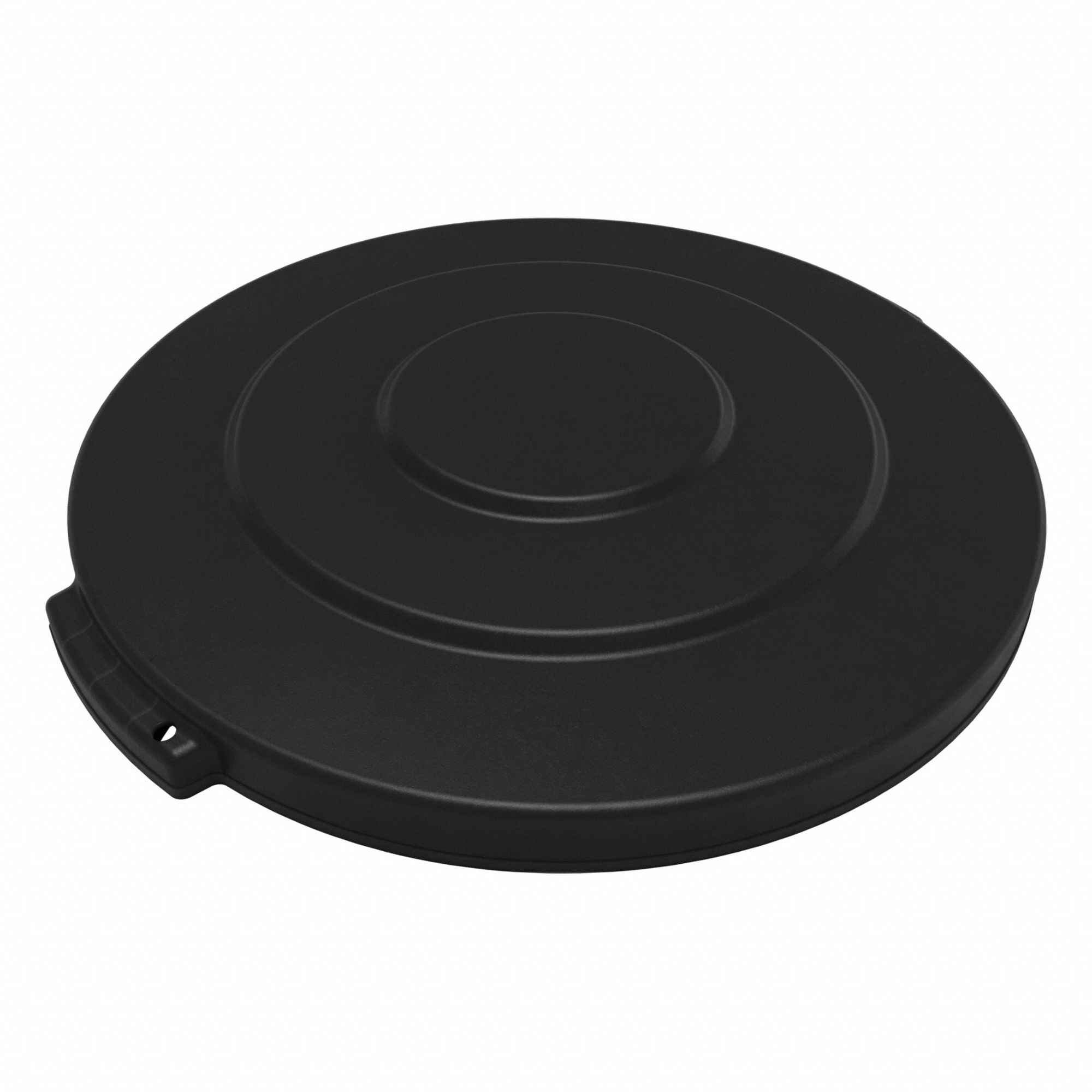Trash Can Top Black 10 gal cap. Round