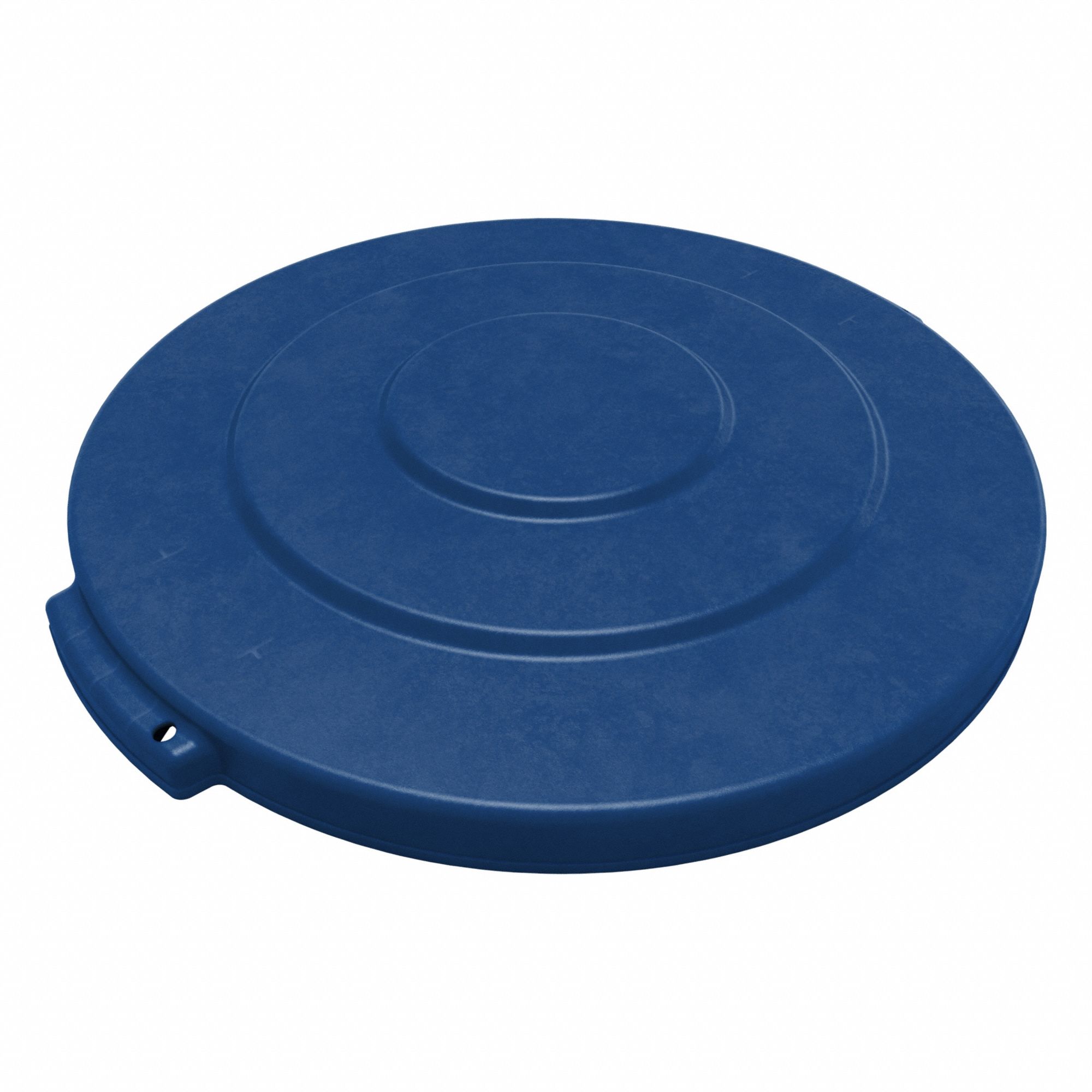 Trash Can Top Blue 10 gal cap. Round