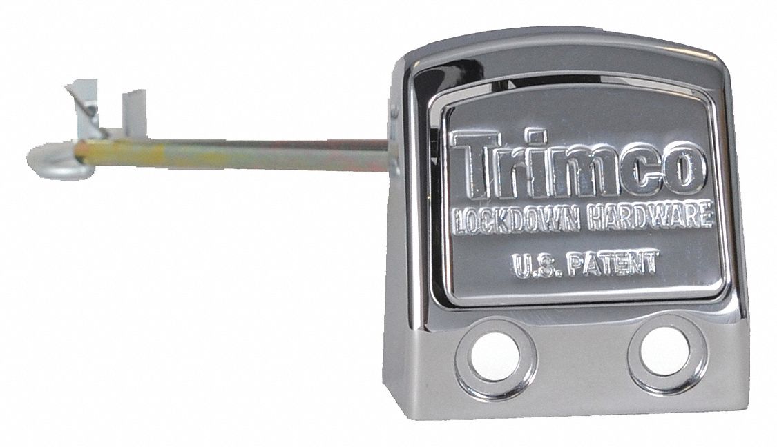 Lockdown Panic Button, Plated Finish
