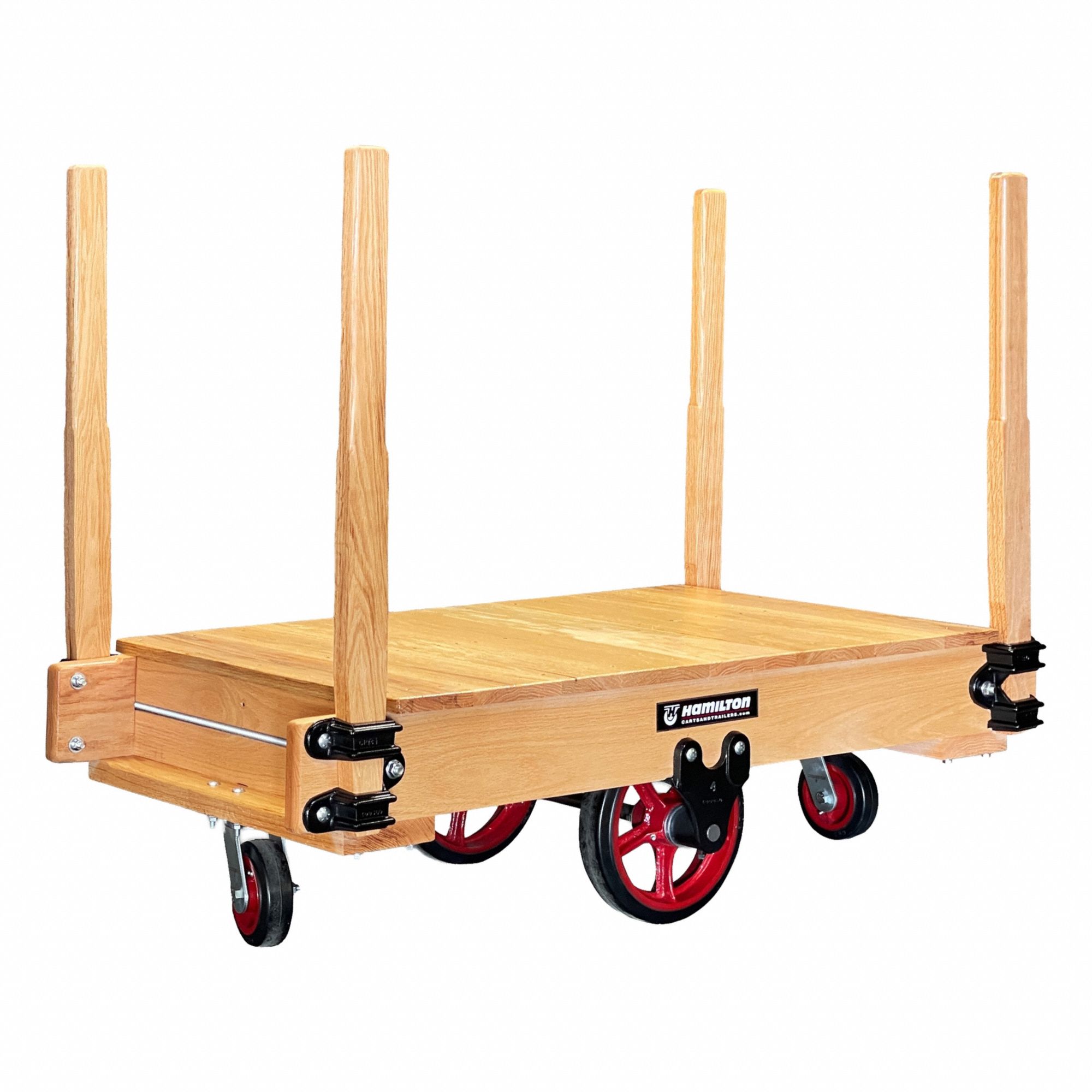HAMILTON, 2,200 lb, 48 in L x 30 in W x 16 1/4 in H Deck, Platform ...