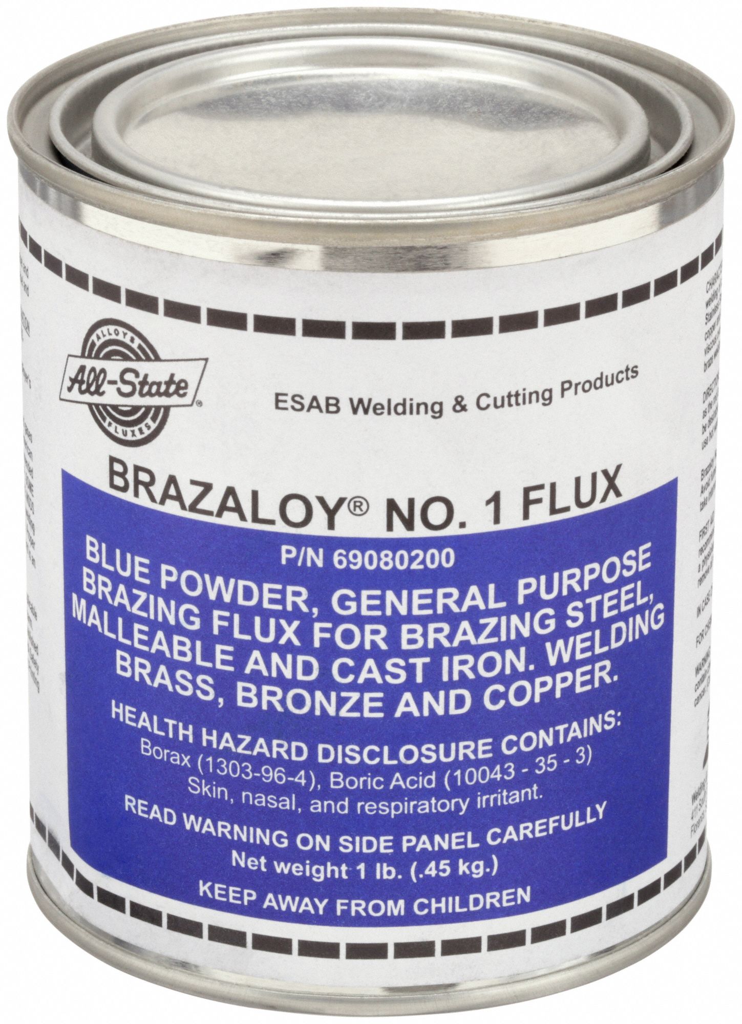ALLSTATE, 1 lb, Can, Brazing Flux 400H0569080200 Grainger
