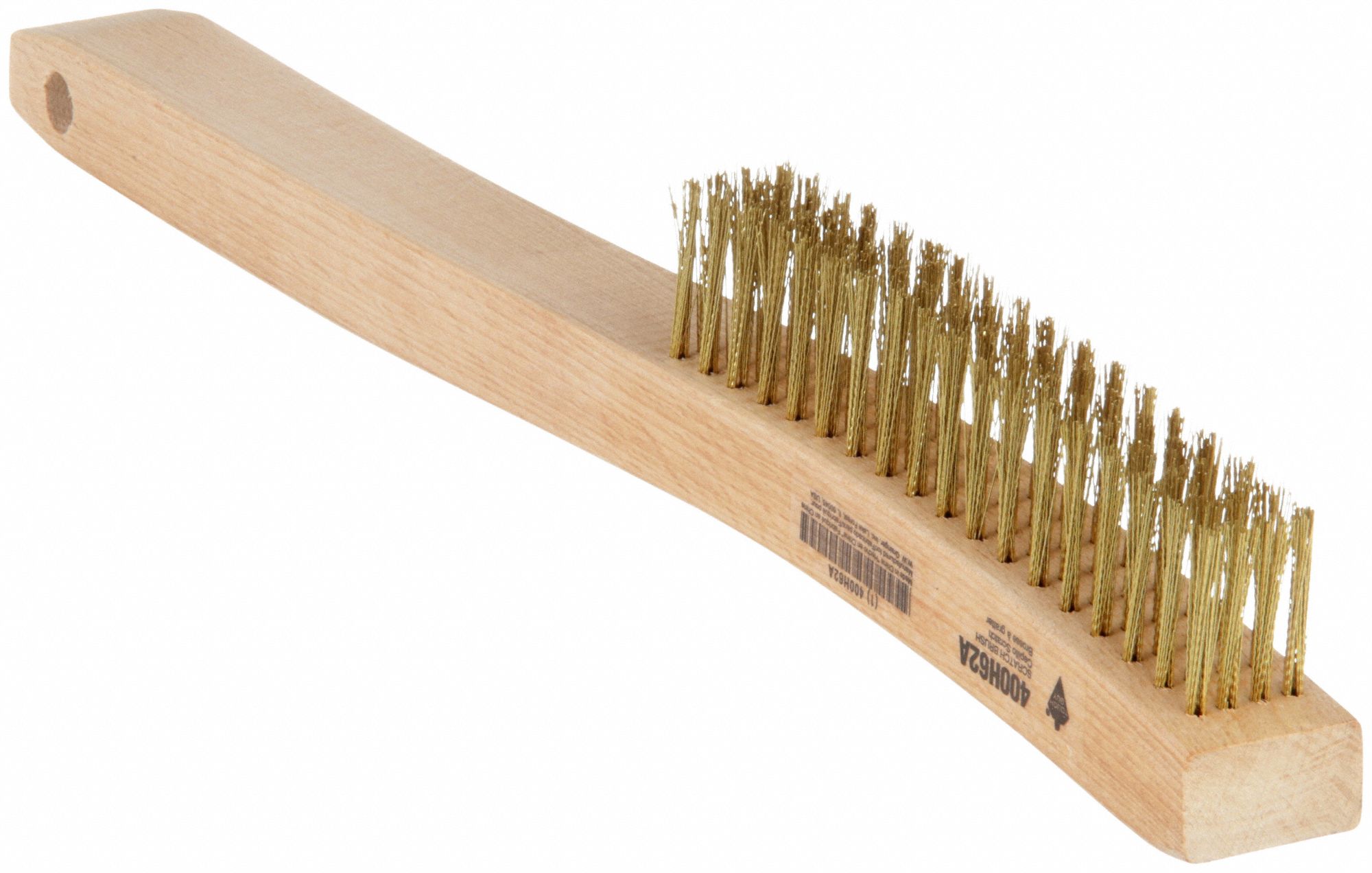 Scratch Brush,Brass,4 x 18 Rows