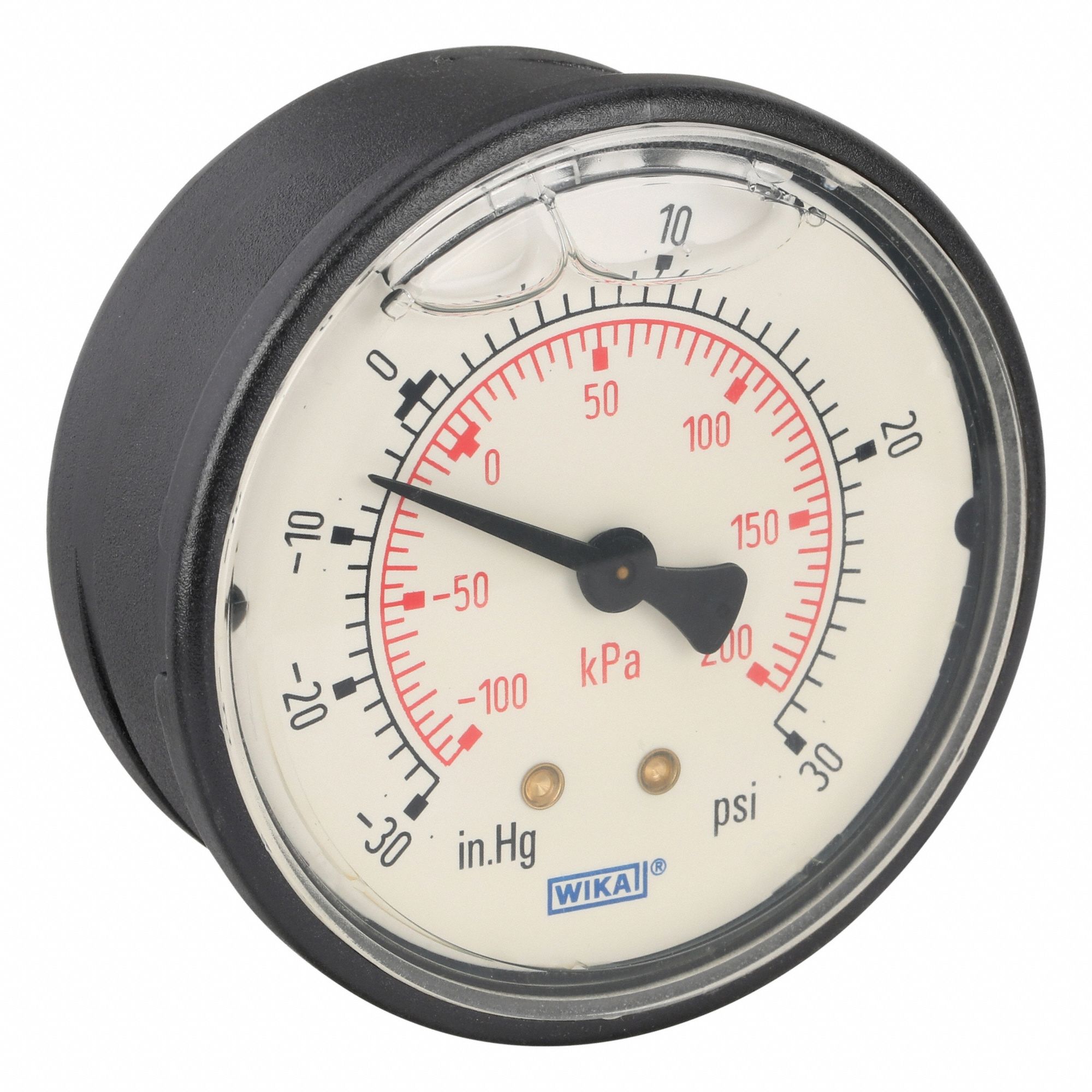 VACUOMETRE, CADRAN TAILLE 2 1/2, NPT M