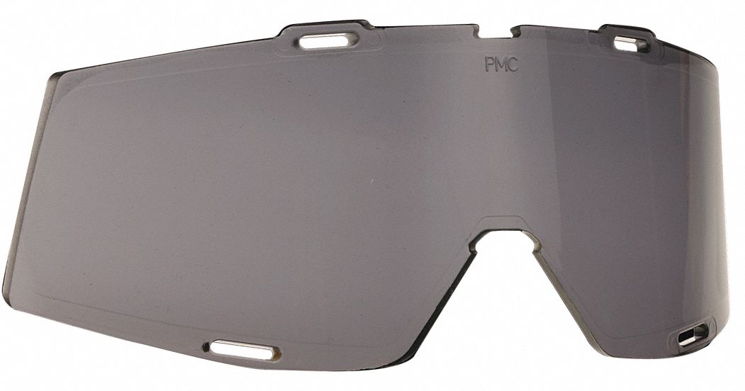PAULSON Replacement Goggle Lens, Universal, Gray 400U29ACGGL Grainger