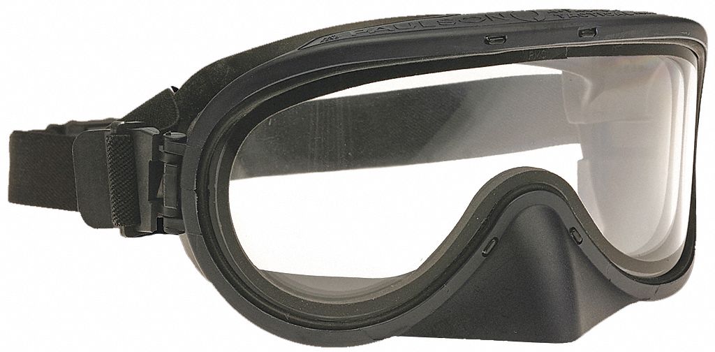Tactical Goggle: ANSI Dust/Splash Rating Not Rated for Dust or Splash, Indirect, Black