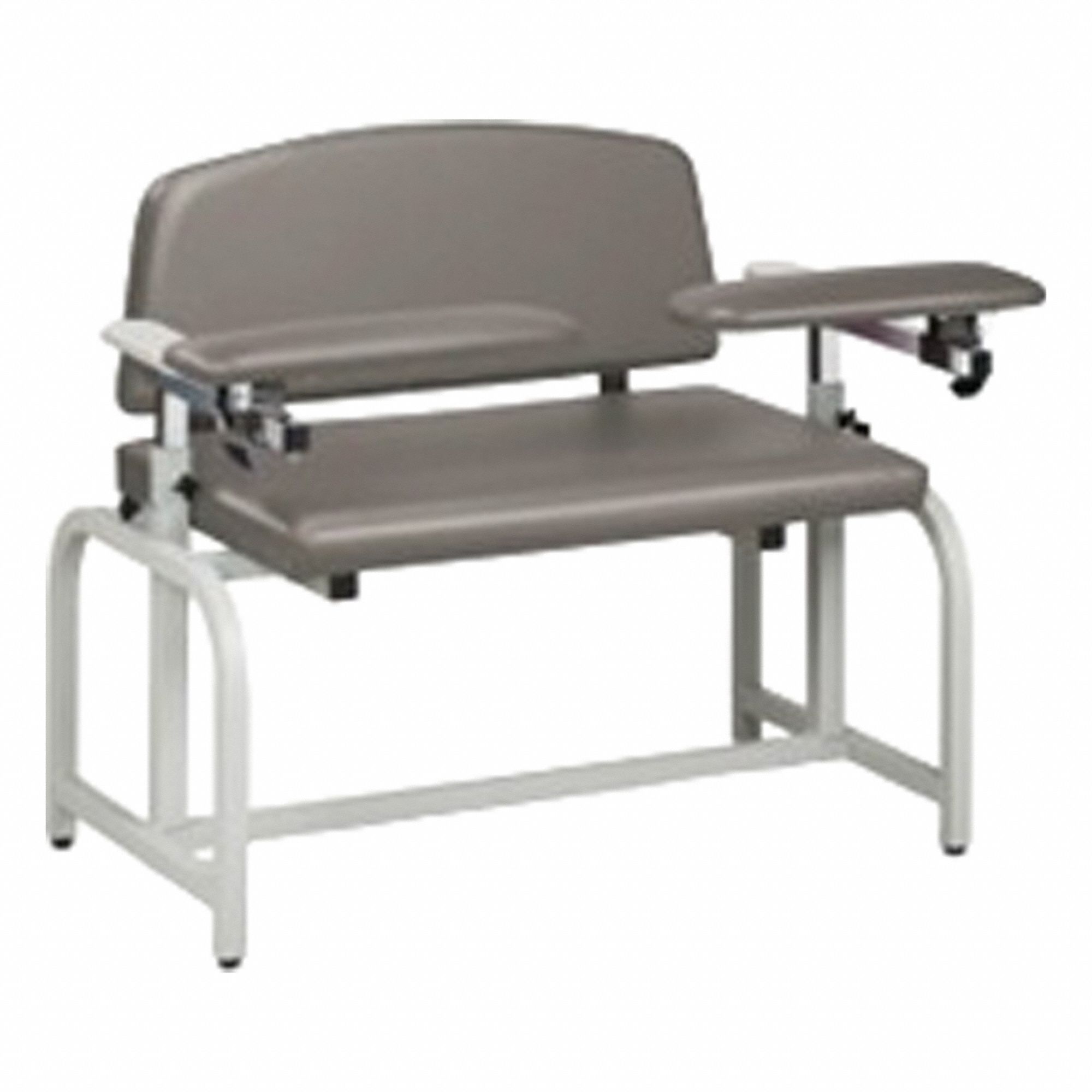 Blood Draw Chair: 700 lb Load Capacity, 36 in H x 29 in D x 46 in W Chair Size, Vinyl