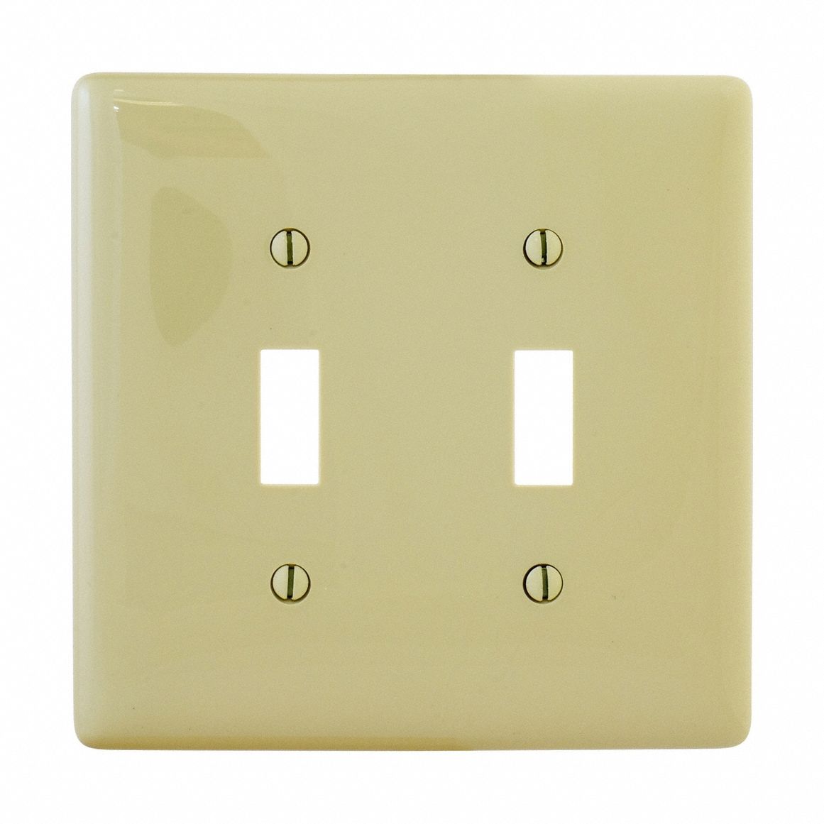 Wall Plate Toggle White Nylon