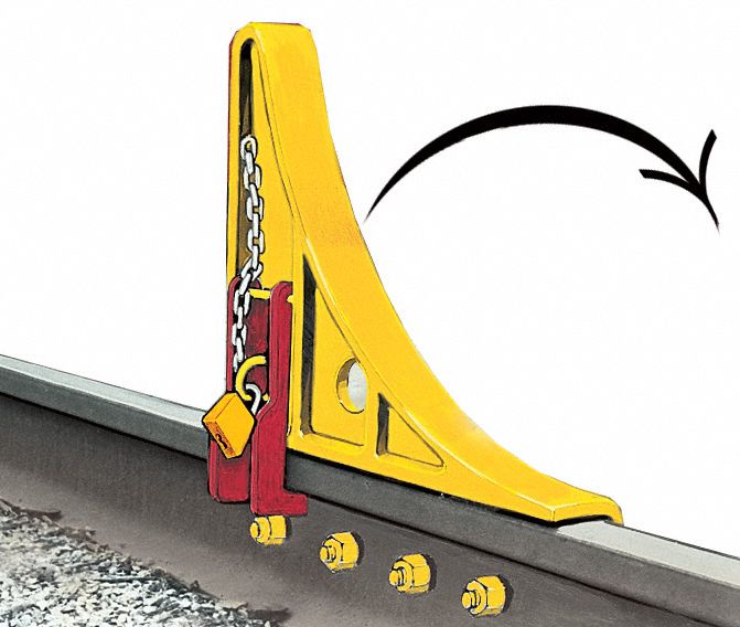 Wheel Chock: Steel, 23 1/2 in Overall Lg, 5 1/2 in Overall Wd, 20 1/4 in Overall Ht, 1 Chocks