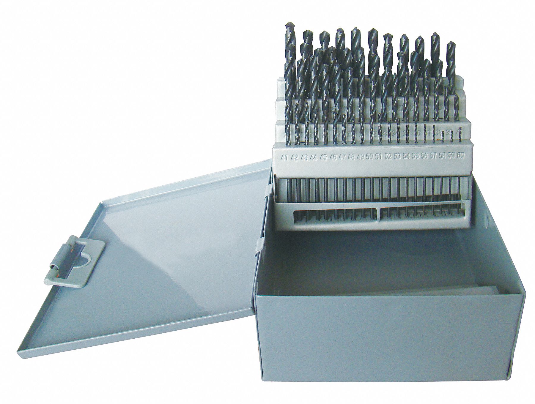 JOBBER DRILL BIT SET,60 PCS,135 DEGREE