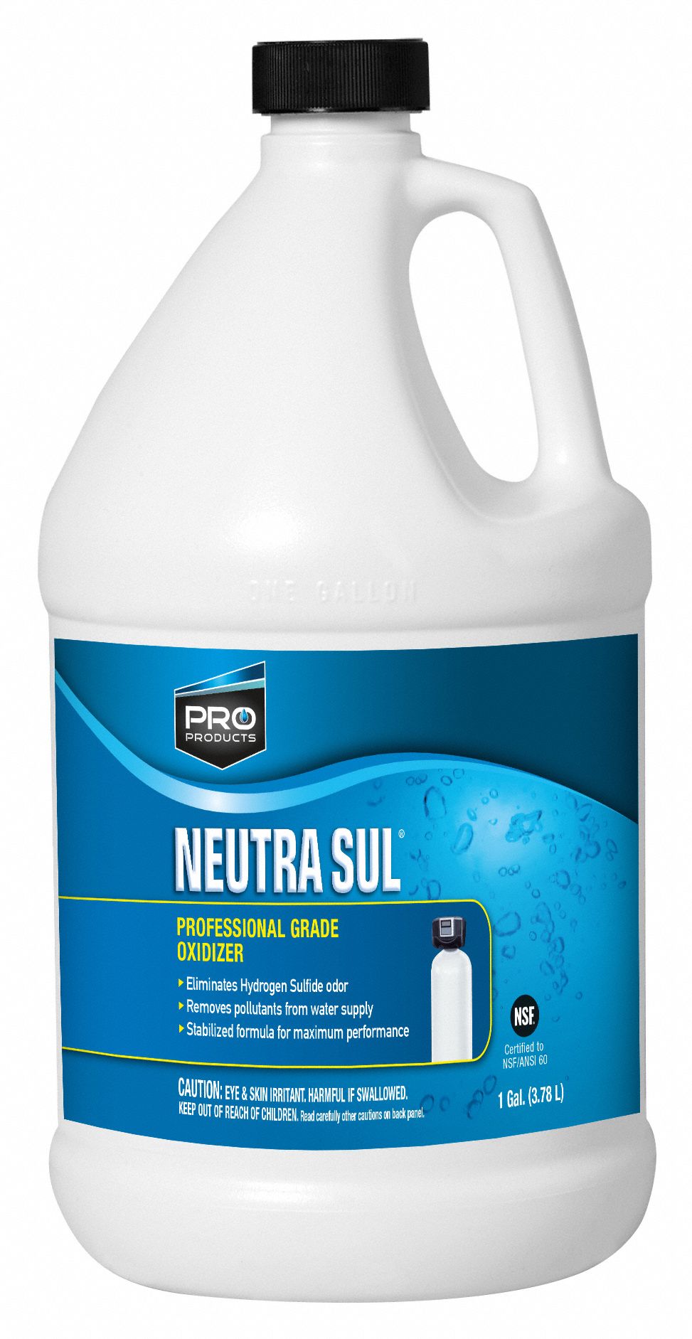 Water Neutralizer: Eliminate Rotten Egg Smell, Bottle, 1 gal